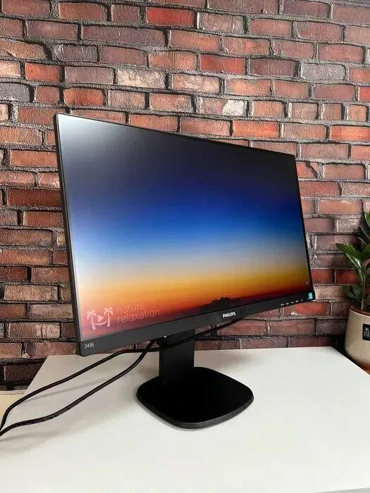 Монітор Philips 243S7EJMB / 24" (1920x1080) IPS / VGA, DisplayPort, HDMI, USB, Audio / VESA 100x100 б/в - зображення 9