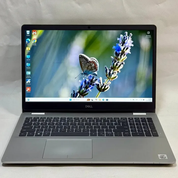 Ультрабук Б-клас Dell Inspiron 15 5593 / 15.6" (1920x1080) IPS / Intel Core i5-1035G1 (4 (8) ядер по 1.0 - 3.6 GHz) / 8 GB DDR4 / 128 GB SSD + 512 GB HDD / Intel UHD Graphics / WebCam б/в - зображення 2