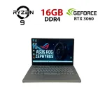 Ігровий ультрабук Asus ROG Zephyrus G14 GA401QM / 14" (1920x1080) IPS / AMD Ryzen 9 5900HS (8 (16) ядер по 3.0 - 4.6 GHz) / 16 GB DDR4 / 512 GB SSD / nVidia GeForce RTX 3060, 6 GB GDDR6, 192-bit б/в