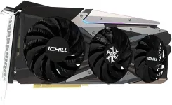 Дискретна відеокарта Inno3D GeForce RTX 3080 ICHILL X4 LHR, 10 GB GDDR6X, 320-bit / 1x HDMI, 3x DisplayPort / (C30804-106XX-1810VA36H) б/в
