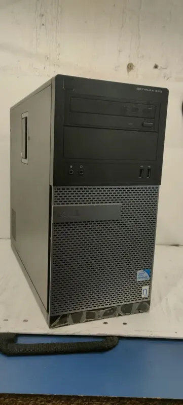 ПК Dell OptiPlex 390 Tower / Intel Core i5-2500 (4 ядра по 3.3 - 3.7 GHz) / 8 GB DDR3 / 320 GB HDD / Intel HD Graphics 2000 / DVD-ROM б/в - зображення 2