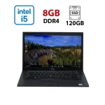 Ультрабук Dell Latitude 7490 / 14" (1920x1080) IPS / Intel Core i5-8350U (4 (8) ядра по 1.7 - 3.6 GHz) / 8 GB DDR4 / 120 GB SSD / Intel UHD Graphics 620 / NoWebCam б/в