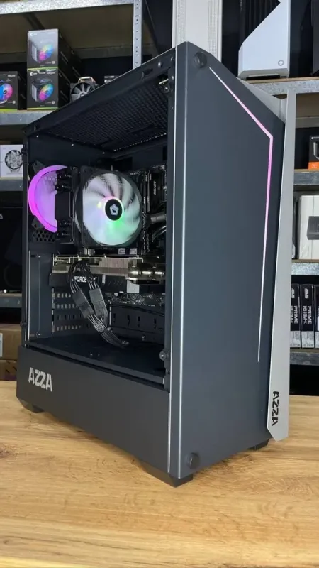 Новий ігровий ПК Azza / Core i5-12400F (6 ядер по 2.5-4.4GHz) / 16GB DDR4 / 256GB SSD M.2 + 1000GB HDD / GeForce RTX 3070, 8GB GDDR6, 192-bit / 750W - зображення 6