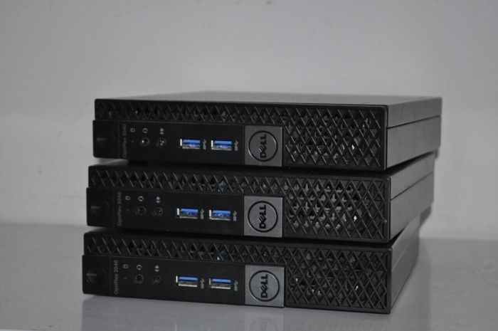 Неттоп Dell OptiPlex 3040 Micro USFF / Intel Core i5-6500T (4 ядра по 2,5 - 3,1 ГГц) / 12 ГБ DDR3 / 750 ГБ HDD / Intel HD Graphics 530 / Блок живлення / Windows 11 Pro б/в - зображення 2