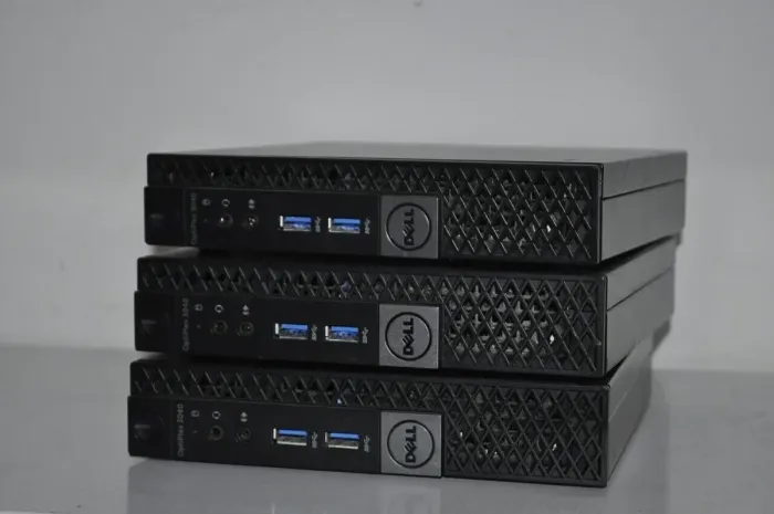 Неттоп Dell OptiPlex 3040 Micro USFF / Intel Core i5-6500T (4 ядра по 2,5 - 3,1 ГГц) / 12 ГБ DDR3 / 750 ГБ HDD / Intel HD Graphics 530 / Блок живлення / Windows 11 Pro б/в - зображення 2