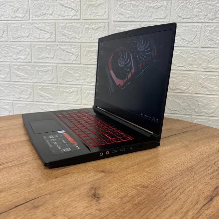 Ігровий ноутбук Б-клас MSI GF63 Thin 8SC / 15.6" (1920x1080) IPS / Intel Core i5-8300H (4 (8) ядра по 2.3 - 4.0 GHz) / 8 GB DDR4 / 256 GB SSD / nVidia GeForce GTX 1650 Max-Q, 4 GB GDDR6, 128-bit / WebCam б/в - зображення 5