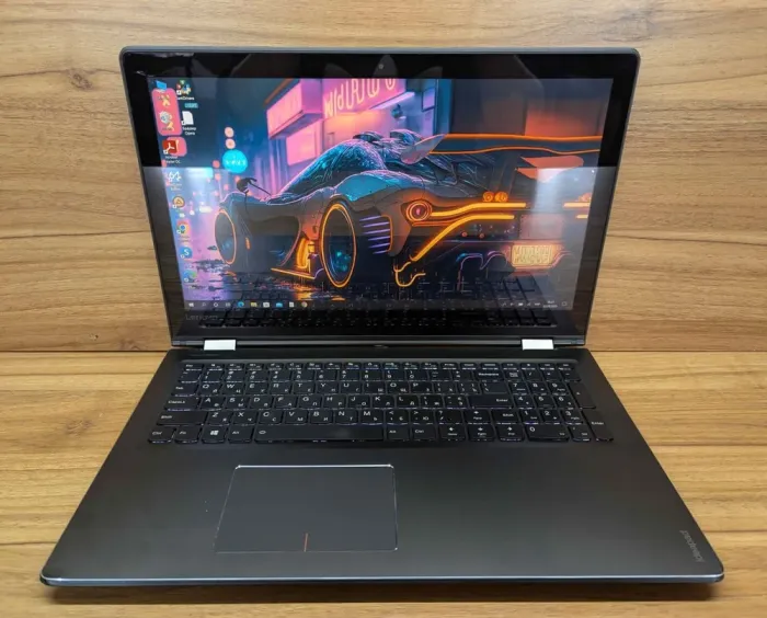 Ноутбук-трансформер Б-клас Lenovo IdeaPad 510S-141KB / 15.6" (1920x1080) IPS Touch / Intel Core i7-7500U (2 (4) ядра по 2.7 - 3.5 GHz) / 16 GB DDR4 / 480 GB SSD / AMD Radeon R7 M360, 2 GB DDR3, 64-bit / WebCam / Windows 10 б/в - зображення 2