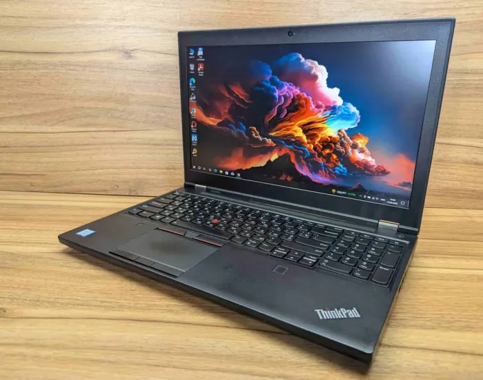 Мобільна робоча станція Lenovo ThinkPad P51 / 15.6" (1920x1080) IPS / Intel Core i7-7700HQ (4 (8) ядра по 2.8 - 3.8 GHz) / 24 GB DDR4 / 480 GB SSD / nVidia Quadro M1200, 4 GB GDDR5, 256-bit / WebCam / TouchID / Windows 10 б/в - зображення 5