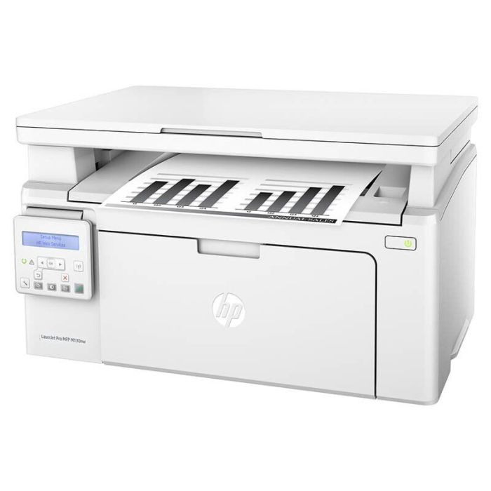 БФП HP LaserJet Pro MFP M130NW / лазерний монохромний друк / 1200x1200 dpi / A4 / 22 стор/хв / USB, Ethernet, Wi-fi б/в - зображення 3