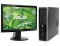 Комплект ПК: HP Compaq Pro 6300 SFF / Intel Core i5-3570S (4 ядра по 3.1 - 3.8 GHz) / 8 GB DDR3 / 500 GB HDD / Intel HD Graphics 2500 + Монітор Asus VH192D / 19" (1366x768) TN / 1x VGA / VESA 100x100 б/в