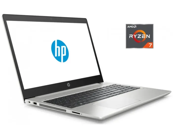 Ноутбук HP ProBook 455R G6 / 15.6" (1920x1080) IPS / AMD Ryzen 7 3700U (4 (8) ядра по 2.3 - 4.0 GHz) / 8 GB DDR4 / 512 GB SSD / AMD Radeon RX Vega 10 Graphics / WebCam б/в - зображення 1