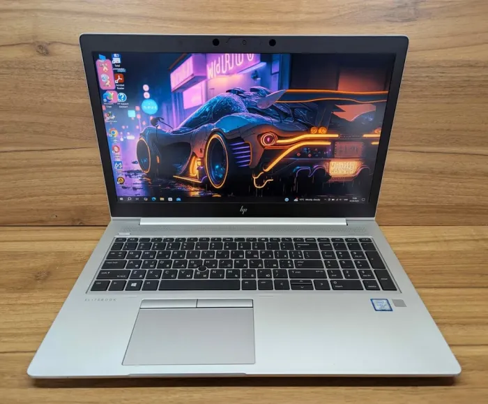 Ноутбук Б-клас HP EliteBook 850 G6 / 15.6" (1920x1080) IPS / Intel Core i7-8665U (4 (8) ядра по 1.9 - 4.8 GHz) / 16 GB DDR4 / 480 GB SSD / AMD Radeon 550X, 2 GB GDDR5, 128-bit / WebCam / TouchID / Windows 10 б/в - зображення 2
