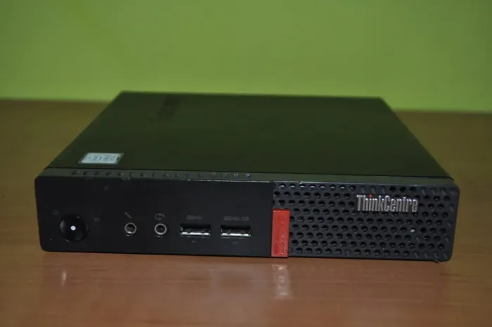 Неттоп Lenovo ThinkCentre M710q Tiny USFF / Intel Core i3-7100T (2 (4) ядра по 3.4 GHz) / 8 GB DDR4 / 256 GB SSD M.2 / Intel HD Graphics 630 / Windows 11 Pro + Кабель з DisplayPort на VGA б/в - зображення 7