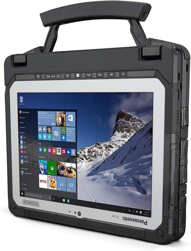 Захищений нетбук-трансформер Panasonic Toughbook CF-20 / 10.1" (1920x1200) TN / Intel Core M5-6Y57 (2 (4) ядра по 1.1 - 2.8 GHz) / 8 GB DDR3 / 256 GB SSD / Intel HD Graphics 615 / WebCam / Win 10 Pro + ДОК-станція б/в - изображение 6