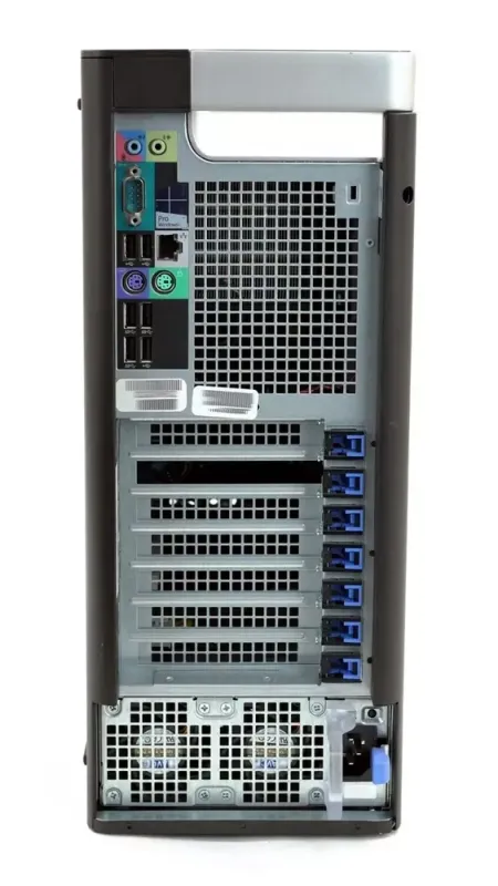 Сервер Dell Precision T7810 Tower / 2x Intel Xeon E5-2697 v4 (8 (16) ядер по 3.2 - 3.6 GHz) / 32 GB DDR4 / 256 GB SSD M.2 / 685W / Win 10 Pro б/в - зображення 3