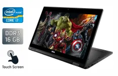 Нетбук-трансформер Dell Latitude 5289 / 12.5" (1920x1080) IPS Touch / Intel Core i7-7600U (2 (4) ядра по 2.8 - 3.9 GHz) / 16 GB DDR3 / 480 GB SSD / Intel HD Graphics 620 / WebCam / Windows 10 б/в
