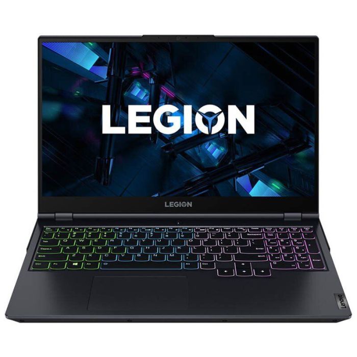 Ігровий ноутбук Lenovo Legion 5 15ITH6H / 15.6" (1920x1080) IPS / Intel Core i5-11400H (6 (12) ядер по 2.7 - 4.5 GHz) / 16 GB DDR5 / 512 GB SSD / nVidia GeForce RTX 3060, 6 GB GDDR6, 192-bit / WebCam б/в - зображення 2