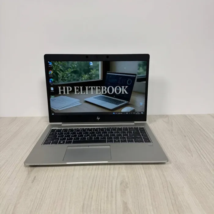 Ультрабук Б-клас HP EliteBook 745 G6 / 14" (1920x1080) IPS Touch / AMD Ryzen 5 Pro 3500U (4 (8) ядра по 2.1 - 3.7 GHz) / 16 GB DDR4 / 256 GB SSD NVMe / AMD Radeon Vega 8 Graphics / WebCam б/в - зображення 2