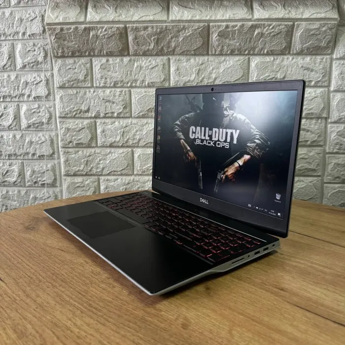 Ігровий ноутбук Dell G5 SE 5505 / 15.6" (1920x1080) IPS / AMD Ryzen 5 4600H (6 (12) ядер по 3.0 - 4.0 GHz) / 8 GB DDR4 / 256 GB SSD / AMD Radeon RX 5600M, 6 GB GDDR6, 192-bit / WebCam б/в - зображення 5