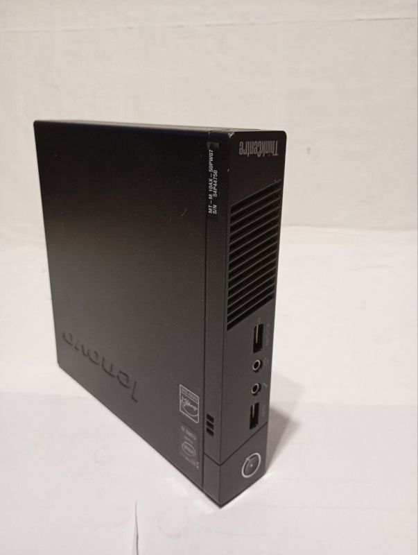Неттоп Б-клас Lenovo ThinkCentre M73 Tiny USFF / Intel Core i5-4570T (2 (4) ядра по 2.9 - 3.6 GHz) / 8 GB DDR3 / 128 GB SSD / Intel HD Graphics 4600 б/в - зображення 5