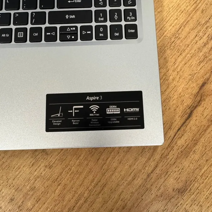 Ультрабук Б-клас Acer Aspire 3 A315-58 / 15.6" (1920x1080) TN / Intel Core i3-1115G4 (2 (4) ядра по 1.7 - 4.1 GHz) / 8 GB DDR4 / 256 GB SSD / Intel UHD Graphics / WebCam б/в - зображення 8