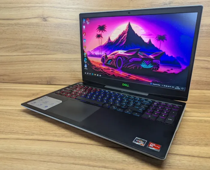 Ігровий ноутбук Dell G5 5505 / 15.6" (1920x1080) IPS / AMD Ryzen 7 4800H (8 (16) ядер по 2.9 - 4.2 GHz) / 16 GB DDR4 / 512 GB SSD / AMD Radeon RX 5600M, 6 GB GDDR6, 192-bit / HDMI / WebCam / Windows 10 б/в - зображення 5