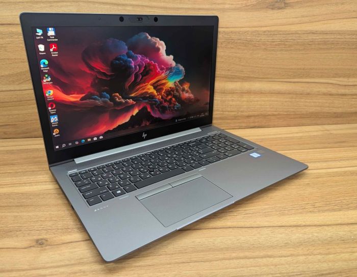 Мобільна робоча станція HP Zbook 15U G5 / 15.6" (1920x1080) IPS / Intel Core i5-8250U (4 (8) ядра по 1.6 - 3.4 GHz) / 16 GB DDR4 / 512 GB SSD / AMD Radeon Pro WX 3100, 2 GB GDDR5, 128-bit / WebCam / Fingerprint / Windows 10 б/в - зображення 4