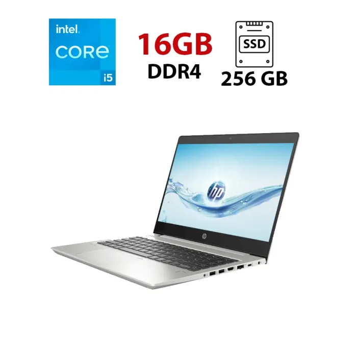 Ультрабук Б-клас HP ProBook 440 G7 / 14" (1920x1080) IPS / Intel Core i5-10210U (4 (8) ядра по 1.6 - 4.2 GHz) / 16 GB DDR4 / 256 GB SSD / Intel UHD Graphics / WebCam б/в - зображення 1