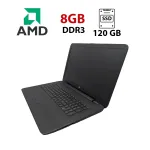 Ноутбук HP Pavilion 17-y040ng / 17.3" (1600x900) TN / AMD A8-7410 (4 ядра по 2.2 - 2.5 GHz) / 8 GB DDR3 / 120 GB SSD / AMD Radeon R5 Graphics / WebCam б/в