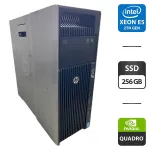 Рабочая станция HP Z620 Workstation Tower / Intel Xeon E5-2660 v2 (10 (20) ядер по 2.2 - 3.0 GHz) / 32 GB DDR3 / 256 GB SSD / nVidia Quadro K600, 1 GB GDDR3, 128-bit / DVD-ROM б/в