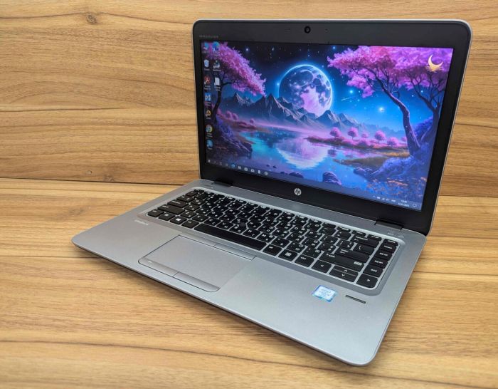 Ультрабук Б-клас HP EliteBook 840 G4 / 14" (1366x768) TN / Intel Core i5-7300U (2 (4) ядра по 2.6 - 3.5 GHz) / 8 GB DDR4 / 240 GB SSD / Intel HD Graphics 620 / WebCam / Fingerprint / Windows 10 б/в - зображення 5