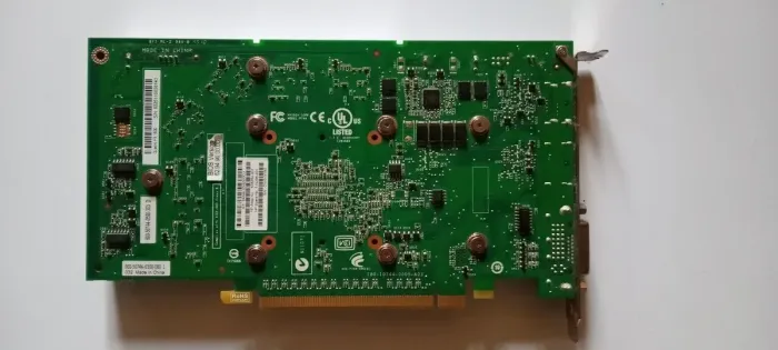 Дискретна відеокарта nVidia Quadro FX1800, 768 MB GDDR3, 192-bit/1x DVI, 2x DisplayPort б/в - зображення 3