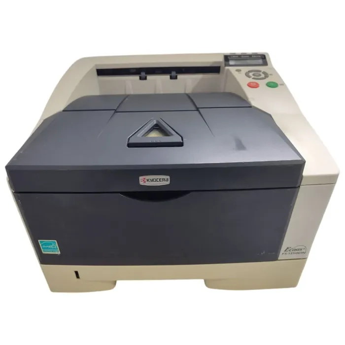 Принтер Kyocera Ecosys FS-1350dn / Лазерний монохромний друк / 1200x1200 dpi / A4 / 30 стор/хв / Дуплекс б/в - зображення 1
