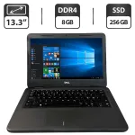 Ультрабук Dell Latitude 3300 / 13.3" (1366x768) TN / Intel Core i3-7020U (2 (4) ядра по 2.3 GHz) / 8 GB DDR4 / 256 GB SSD / Intel HD Graphics 620 / WebCam б/в