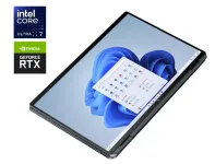 Ігровий ноутбук-трансформер HP Spectre x360 16-aa0000ca / 16" (2880x1800) OLED Touch / Intel Core Ultra 7 155H (16 (22) ядер по 1.4 - 4.8 GHz) / 16 GB DDR5 / 1000 GB SSD / nVidia GeForce RTX 4050, 6 GB GDDR6, 96-bit / WebCam / Win 11 Home б/в