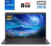 Ноутбук Б-клас Dell Latitude 3520 / 15.6" (1920x1080) IPS Touch / Intel Core i7-1165G7 (4 (8) ядра по 2.8 - 4.7 GHz) / 8 GB DDR4 / 256 GB SSD M.2 / Intel Iris Xe Graphics / USB 3.2 / HDMI / Windows 11 б/в