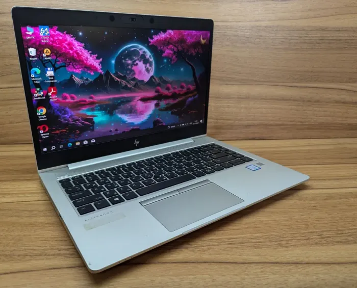 Ультрабук HP EliteBook 840 G5 / 14" (1920x1080) IPS / Intel Core i5-8350U (4 (8) ядра по 1.7 - 3.6 GHz) / 16 GB DDR4 / 512 GB SSD / Intel UHD Graphics 620 / WebCam / TouchID / Windows 10 б/в - зображення 4