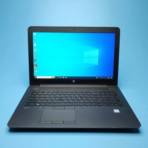 Мобільна робоча станція HP ZBook 15 G3 / 15.6" (1920x1080) IPS / Intel Core i7-6700HQ (4 (8) ядра по 2.6 - 3.5 GHz) / 16 GB DDR4 / 256 GB SSD / nVidia Quadro M1000M, 2 GB GDDR5, 128-bit / WebCam / Win 10 Pro б/в - зображення 2