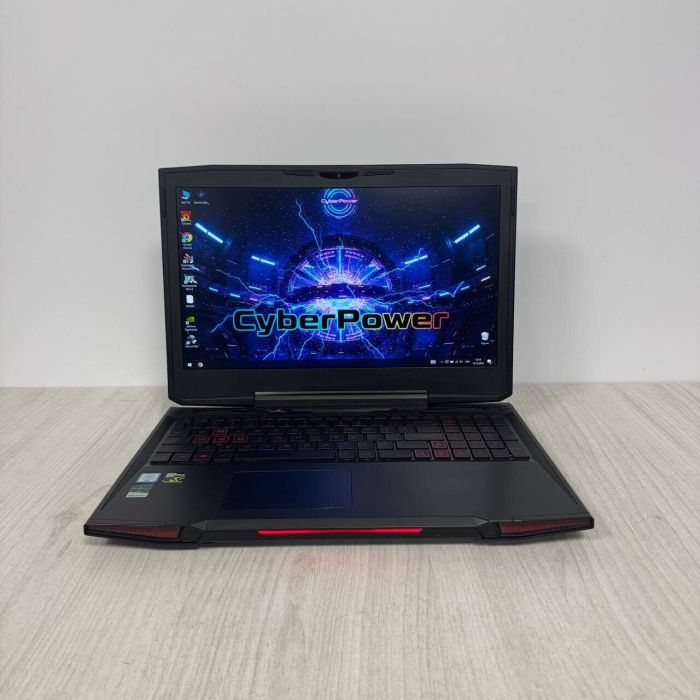 Ігровий ноутбук Б-класу CyberPower Tracer NFSV1511 / 15.6" (1920x1080) IPS / Intel Core i7-6700HQ (4 (8) ядра по 2,6 ГГц - 3,5 ГГц) / 16 ГБ DDR4 / 500 ГБ SSD / nVidia GeForce GTX 965M, 4 ГБ GDDR5, 128-bit / WebCam б/в - изображение 2