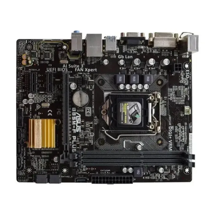 Материнська плата Asus B85M-F Plus / Socket LGA1150 - зображення 2