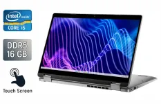 Ноутбук-трансформер Dell Latitude 3340 / 13.3" (1920x1080) IPS Touch / Intel Core i5-1335U (10 (12) ядер по 3.4 - 4.6 GHz) / 16 GB DDR5 / 512 GB SSD / Intel Iris Xe Graphics / WebCam / HDMI б/в