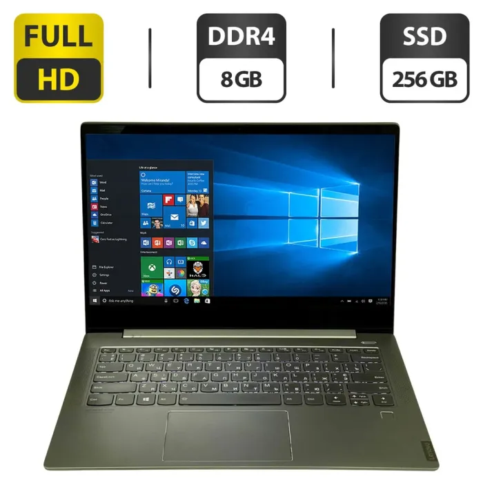Ноутбук Б-клас Lenovo IdeaPad S540-14IWL / 14" (1920x1080) IPS / Intel Core i5-8265U (4 (8) ядра по 1.6 - 3.9 GHz) / 8 GB DDR4 / 256 GB SSD / Intel UHD Graphics / WebCam б/в - зображення 1