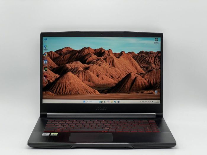 Ігровий ноутбук Б-класу MSI GF65 Thin 10UE-215XUA MS-16W2 / 15.6" (1920x1080) IPS / Intel Core i5-10500H (6 (12) ядер по 2,5 - 4,5 ГГц) / 16 ГБ DDR4 / 480 ГБ SSD / nVidia GeForce RTX 3060, 6 ГБ GDDR6, 192-bit / WebCam б/в - зображення 2