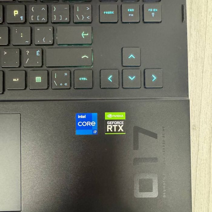 Ігровий ноутбук HP Omen 17-ck0020ca / 17,3" (2560x1440) IPS / Intel Core i7-11800H (8 (16) ядер по 2,3 - 4,6 ГГц) / 16 ГБ DDR4 / 1000 ГБ SSD M.2 NVMe / nVidia GeForce RTX 3070, 8 ГБ GDDR6, 256-біт / Веб-камера б/в - зображення 8