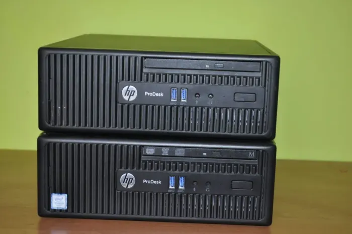 Комп'ютер HP ProDesk 400 G3 SFF / Intel Core i5-6500 (4 ядра по 3.2 - 3.6 GHz) / 16 GB DDR4 / 1000 GB SSD / Intel HD Graphics 530 / DVD-ROM / Windows 11 Pro б/в - зображення 2