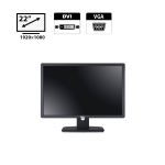 Монітор Dell E2213C / 22" (1920×1080) TN / 1x VGA, 1x DVI б/в