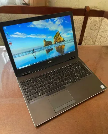 Робоча станція Dell Precision 7540 / 15.6" (1920x1080) IPS / Intel Core i7-9750H (6 (12) ядер по 2.6 - 4.5 GHz) / 32 GB DDR4 / 512 GB SSD / nVidia Quadro T2000, 4 GB GDDR5, 128-bit / WebCam б/в - зображення 2