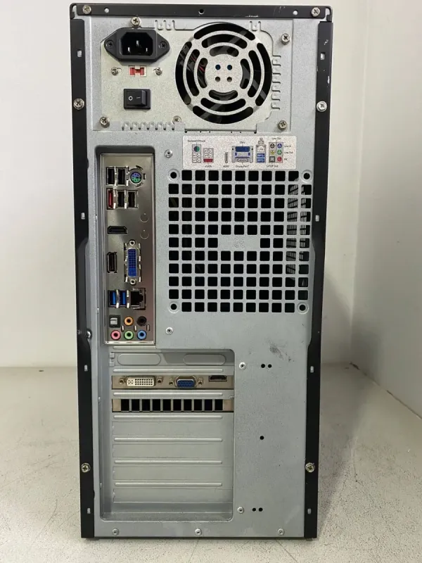 Комп'ютер NoName Tower / Intel Core i7-3770 (4 (8) ядра по 3,4 - 3,9 ГГц) / 16 ГБ DDR3 / 120 ГБ SSD + 500 ГБ HDD / nVidia GeForce GTX 550 Ti, 2 ГБ GDDR3, 128-біт / DVD-ROM б/в - зображення 4