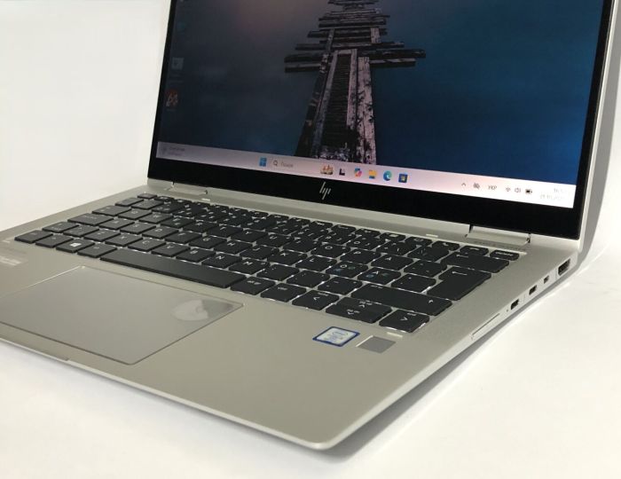 Ультрабук-трансформер HP EliteBook x360 1030 G4 / 13.3" (1920x1080) IPS Touch / Intel Core i5-8365U (4 (8) ядра по 1.6 - 4.1 GHz) / 16 GB DDR4 / 256 GB SSD / Intel HD Graphics 620 / WebCam / Win 11 Pro б/в - зображення 10