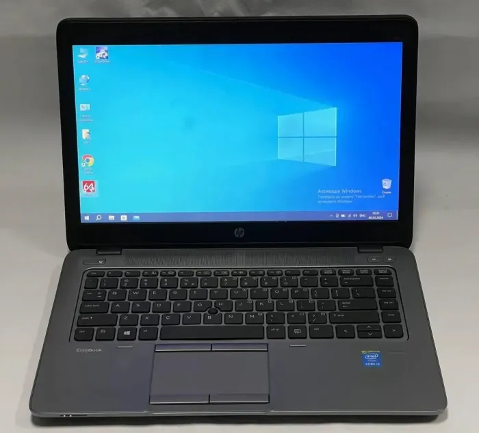 Ноутбук Б-клас HP EliteBook 840 G2 / 14" (1920x1080) TN / Intel Core i5-5200U (2 (4) ядра по 2.2 - 2.7 GHz) / 8 GB DDR3 / 500 GB HDD / Intel HD Graphics 5500 / WebCam / Windows 10 Pro б/в - зображення 5